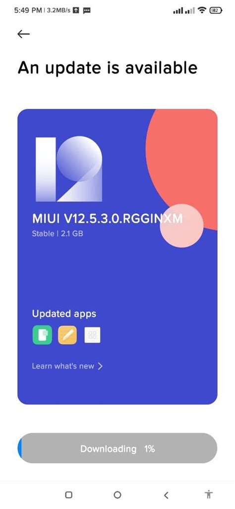 miui 12.5 update.